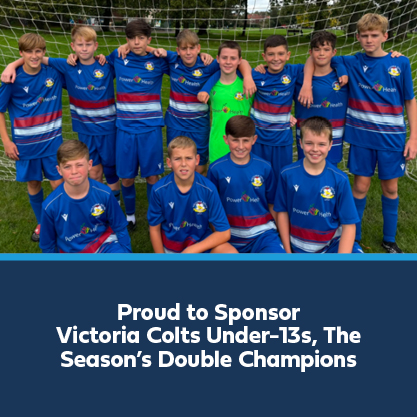 Proud to Sponsor Victoria Colts Under-13s, The Season’s Double Champions